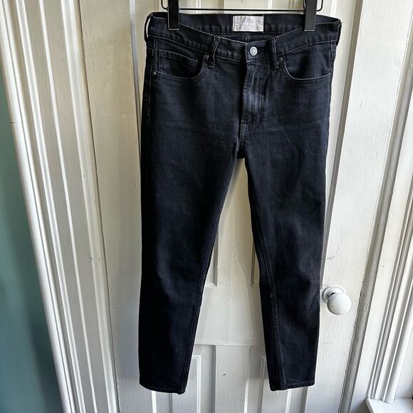 Everlane The Mid-Rise Skinny Stretch Jean Black - Picture 2 of 9